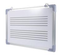 iplusmile Tableau Effaçable à Sec pour Enseignement Musical Ardoise Musicale Magnétique Double Face Tableau Blanc Pratique pour Apprentissage et Pratique Couleur Aléatoire Couleur Aléatoire