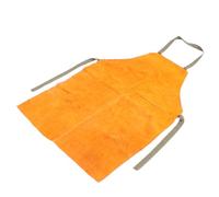 iplusmile Tablier de Soudure Vachette Résistant Chaleur Tablier de Travail Épais Anti-graisse pour Soudeur et Menuisier Protection Professionnelle