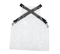 iplusmile Tablier De Styliste Transparent Imperméable 50 Cm Protection Intégrale Réglable Femmes Usage Salon Beauté Professionnel