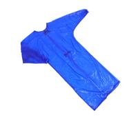 iplusmile Tablier de Travail Imperméable à Manches Longues PVC Transparent Résistant à Huile Robuste et Unisexe pour Abattoirs et Environnements Aquatiques Protection et Confortable S