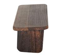 iplusmile Tabouret de Méditation Massif Poli Banc de Prière Portable Confortable pour Agenouillement Usage Temple Zen Cérémonie de Thé et Méditation à