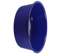 iplusmile Tamis à Terre Rond Manuel 36 MM Maille Métallique Bleue, Passoire de Jardinage Multifonctions pour Filtrage Sol, Tamis à Roches et Compost, Outil Pratique pour Plantation et