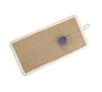 iplusmile Tapis à Gratter Chat Sisal Naturel à Lusure Planche Multifonction pour Protéger Meubles et Affûter Griffes