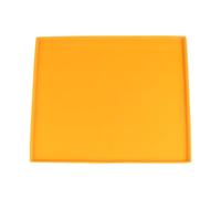 iplusmile Tapis à Rouler les Gâteaux en Silicone Alimentaire Double Face Moule à Génoise Flexible Orange Plaque de Cuisson Réutilisable pour Pâtisserie Maison et Roulés à Gâteau
