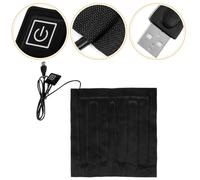 iplusmile Tapis Chauffant USB pour Germination de Fleurs et Aquarium, Coussin Chauffant en Tissu Noir à Faible Consommation D'énergie pour Culture de Jeunes Plants en Serrage