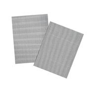 iplusmile Tapis de Cuisson en Fibre de Verre 2pcs pour Barbecue, Antiadhésif et Facile à Nettoyer, Compatible Lave-vaisselle, pour Barbecue au Charbon et Cuisson Extérieure
