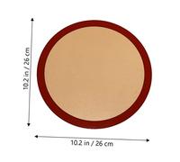 iplusmile Tapis de Cuisson Silicone Antiadhésif Tapis Réutilisable pour Four et Friteuse à Air Chaleur pour Pizza Steak et Légumes Couleur Aléatoire Couleur Aléatoire