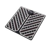 iplusmile Tapis de Massage Électrique pour Stimulation Musculaire Matelas de Relaxation Portable Fatigue Coussin de Massage Plantaire Rechargeable