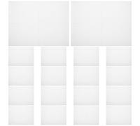 iplusmile Tapis Jetables et Protection Hygiénique 20 pour Table de Tatouage et Manucure Imperméables en Pâte de Bois Blanc pour Usage Professionnel