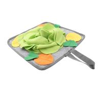 iplusmile Tapis Renifleur pour Lapin Tapis Alimentation Lent Stimulation Sensorielle pour Petits Animaux Vert Lavable Entraînement Au Fouissage Recherche de Nourriture