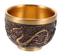 iplusmile Tasse à Thé Style Chinois Vintage Motif Dragon Tasse et pour Boissons Chaudes et Froides Décor de Bureau Élégant