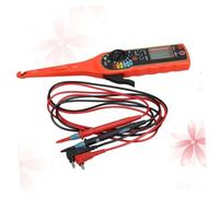 iplusmile Testeur Circuit Voiture Multifonction Stylo Testeur Tension Détection Rapide Court Circuit Test Fil sans Endommager Coque Rouge