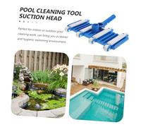 iplusmile Tête Aspirateur pour Piscine sans Brosse Nettoyage des Débris Plastique Flexible pour Aspiration Constante Adaptée Aux Intérieures et Extérieures