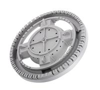 iplusmile Tête de Brûleur à Gaz Encastrée 130 Mm, Pièce de Rechange Ignifugée en Acier Robuste pour Cuisinière Domestique, Compatible Cuisson Gaz, Accessoire Entretien Facile et Solide