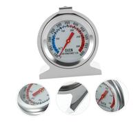 iplusmile Thermomètre Four Acier Inoxydable Résistant Haute Température Lecture Instantanée Cuisine Pâtisserie Barbecue Multifonction