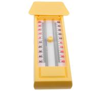 iplusmile Thermomètre Jardin Intérieur et Extérieur avec Enregistreur de Température Maximum et Minimum Indicateur Couleur Bleu Boîtier pour Surveillance Précise Température