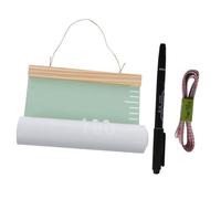 iplusmile Toise Murale pour Garçon et Filles Avocate Verte Tableau de Taille Décoration Chambre Garçon et Filles Mesure Croissance Ruban Mètre et Marqueur pour Suivi Développement Bébé