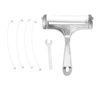iplusmile Trancheuses à Fromage à Fil D'acier Inoxydable avec Poignée, Coupe Raclette Précis pour Pâte Dure, Équipé de 4 Fils Supplémentaires et Clé pour Usage Professionnel et Réunions