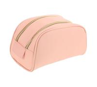 iplusmile Trousse de Maquillage Zippée Sac de Voyage pour Produits de Toilette Organisateur de Rangement pour Cosmétiques et Petits Objets