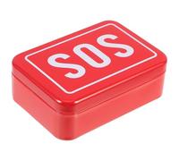 iplusmile Trousse de Portable en Fer-Blanc Boîte à Pharmacie Familiale Grosse Capacité Fermeture Hermétique Organisateur de Remède Léger pour Maison Bureau et Voyage