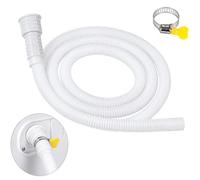 iplusmile Tuyau de Vidange 1.5M pour Climatiseur Mobile | Tube de condensat flexible, résistant, compatible machine à laver, climatisation portable