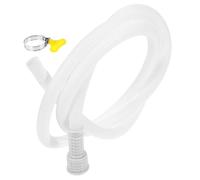 iplusmile Tuyau de vidange du climatiseur tuyau de vidange pour climatiseur tuyau de vidange portable drain vidange universelle pour climatiseur tube souple PVC blanche