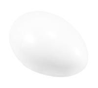 iplusmile Œuf Géant De Pâques à Remplir 30x20 Cm en Plastique Blanc Laiteux Ouvrable pour Décoration Festive, Bricolage Créatif, Jeu De Tombola Et Garniture De Bonbons