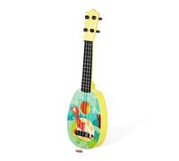 iplusmile Ukulélé Garçon Fille Plastique Sûr avec Design Guitare Petite pour Débutants Garçons Filles Instrument Musique Éducatif Compact et Facile à Jouer