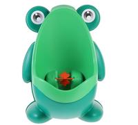 iplusmile Urinoir Mural Garçon Forme de Verte Réservoir Détachable Facile à Installer et Nettoyer Pot Apprentissage pour Pipi Debout Accessoire Éducatif pour Entraînement Propreté Garçon