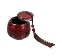 iplusmile Urne Funéraire pour Animaux de Compagnie Céramique Mini Urne Décorative pour Cendres de Élégant pour Petits Animaux