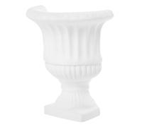 iplusmile Ustensiles De Fleurs De Gypse Décor D'époque Vase Porte-Fleurs Suspendu Vase De Fleurs Séchées Porte-Plante Mural Pot De Plantes Murales Porte-Fleurs Mural Plâtre Blanche