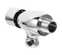 iplusmile Valve de Chasse Eau Urinoir Cuivre avec Bouton Manuel à Délai Valve Prolongée pour Wc Robinet de Rinçage Urinoir Encastré Installation Rapide et Performances Élevées