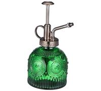 iplusmile Vaporisateur en Verre pour Plantes D'intérieur Flacon Pulvérisateur 400ml Arrosoir Vert Buse en Cuivre Pulvérisateur Multifonctionnel pour Jardinage Et Entretien des Plantes