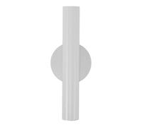 iplusmile Vase Mural Métallique Blanc Petit sans Perçage Support Muraux pour Fleurs Décoration Murale Vintage et Facile à Installer