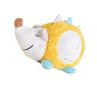 iplusmile Veilleuse Projection Musicale Hérisson en Peluche Coton 23,5 X 14,5 Cm, Apaisant Bébé, Lumière de Projection Étoile pour Chambre Garçon et Filles, Peluche Douce sans Pile, Présent