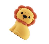 iplusmile Veilleuse Silicone Lion Cartoon Douce Lumière pour Garçon Fille Lampe de Chevet Chambre Garçon Fille Petite Lampe Ambiance Sécurisée