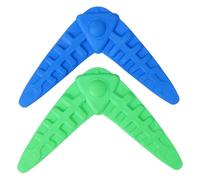 iplusmile Volant pour Chien 2 Pièces en TPR Forme Fléchette et Os de Poisson Réutilisable Toucher Lisse pour Entraînement et Jeu de Votre Animal Couleur Aléatoire