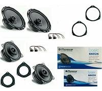ipN PHONOCAR Kit 4 caisses Electronique pour Voiture Enceinte Voiture Fiat Grande Punto et Punto Evo 199-3 et 5 portes CONN/SUPP