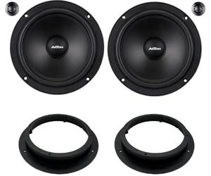 IPNOSIS Kit 4 boîtiers avant AXTON ATC165S Pour Mercedes De 2005 À 2012 Avec 2 Supports Avant