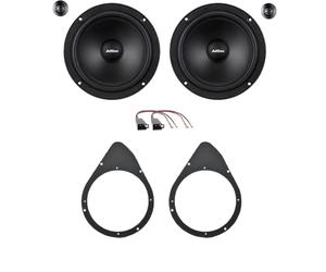 IPNOSIS Kit 4 enceintes arrière AXTON ATC165S Abarth 500/595/695 à partir de 2008 + 2 supports + 2 connecteurs