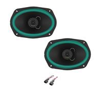 IPNOSIS Kit de 2 enceintes avant ou arrière IP-01169 (15,2 x 22,9 cm) pour Jeep Renegade avec 2 connecteurs