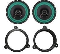 IPNOSIS Kit de 2 Haut-parleurs IP-01165 avec 2 Supports, Compatible avec Smart ForTwo/ForFour (453), Hyundai i10 de 2020, Mazda CX-5 de 2017, CX-9 de 2016, MX-5 à partir de 2015 et Autres modèles.