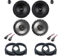 IPNOSIS Kit de 6 boîtiers AXTON ATC165+AE165 pour Lancia Delta avec 2 supports avant, 2 supports arrière et 4 connecteurs