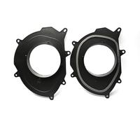 IPNOSIS Paire de supports avant pour haut-parleurs de 16,5 cm pour Renault Clio IV à partir de 2012-2021 (voir Modèles compatibles) IP-SP394/B