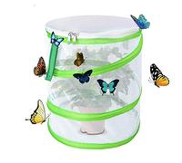 iPobie Insectes et Papillon Cage Mesh, Elevage Papillons Pliable Petite Taille