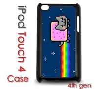 IPod Touch 4 4th gen Touch Plastic Case - Nyan Cat Youtube pop tart meem