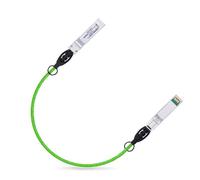 ipolex 10G SFP+ Câble en cuivre, Vert SFP+ DAC, câble en cuivre à Connexion directe 10GBASE-CU, Câble Twinax Passif 10Gb/s Compatible avec Cisco, Ubiquiti, Meraki, Mikrotik, Intel etc. 0,5-mètre.