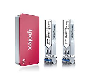 ipolex 2 PCS Transcepteur 1G SFP LX monomode LC, Module Mini-Gbic 1000Base-LX Compatible avec Cisco GLC-LH-SMD, Ubiquiti UF-SM-1G, Meraki, Netgear, Mikrotik, Zyxel, etc. (SMF, 1310 nm, 20 km).