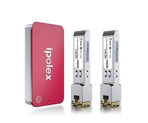 ipolex 2 PCS Transmetteur cuivre 1G SFP vers RJ45, Module SFP Mini GBIC 1000Base-T Compatible avec Cisco GLC-T/SFP-GE-T, Meraki MA-SFP-1GB-TX, Ubiquiti UF-RJ45-1g, Mikrotik, etc. (Cat.5e, 100 m)
