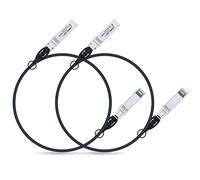 ipolex Câble en cuivre 10G SFP+ (1 mètre), DAC SFP+, câble en cuivre à connexion directe 10GBASE-CU, compatible avec Cisco, Ubiquiti, Meraki, Mikrotik, Intel, etc.2-Pack